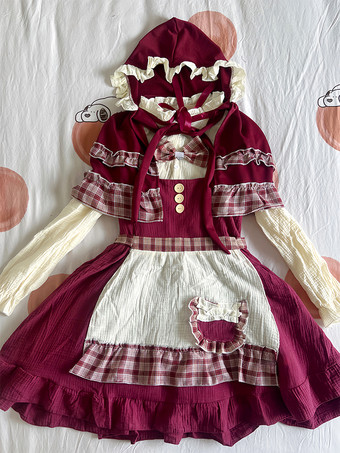 Robe Sweet Lolita en polyester sans manches