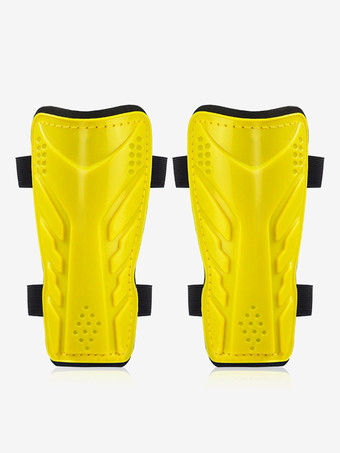 イエローフットボール用すね当て ふくらはぎガード 子供と大人用 厚手保護ギア