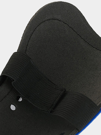 Espinilleras de fútbol para hombre protección negra accesorios para correr