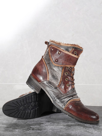 メンズ マーティン ワークブーツ 牛革 クラシック ブラック ショート レースアップ アンクルブーツ