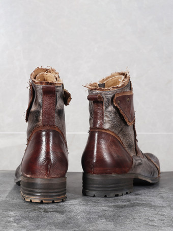 メンズ マーティン ワークブーツ 牛革 クラシック ブラック ショート レースアップ アンクルブーツ