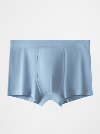 ライトスカイブルーメンズブリーフ グレー コットン 下着