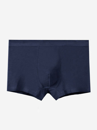 ダークネイビーメンズブリーフ グレー コットン 下着