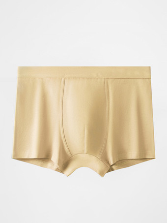 シャンパンカラーメンズブリーフ グレー コットン 下着