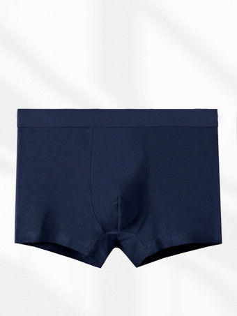 ダークネイビーメンズブリーフ グレー コットン 下着