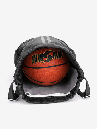 男性用スポーツバックパック ジッパーポケット カジュアルバッグ