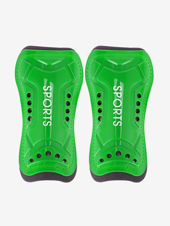 verde Espinilleras de fútbol para hombre protección negra accesorios para correr