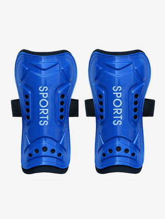 azul Espinilleras de fútbol para hombre protección negra accesorios para correr