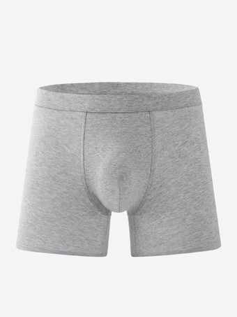 ライトグレーメンズ コットン スポーツ エクステンデッド ボクサーブリーフ 通気性 ボーイズ ボクサーブリーフ