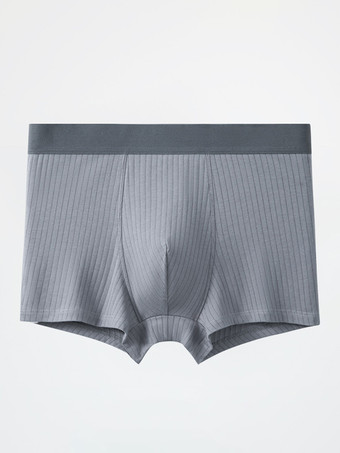 グレイメンズ下着 コットン ミッドウエスト プラスサイズ 通気性 メンズ下着 ボクサーショーツ