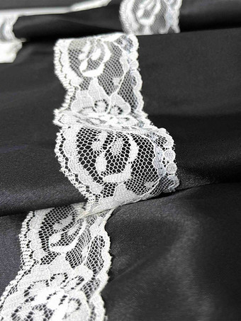 ハロウィン セクシーなコスチューム 黒のメイドドレスコスチューム