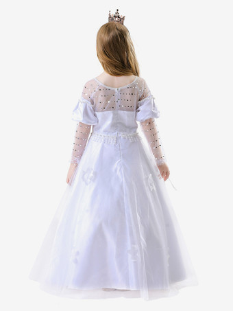 子供用プリンセスコスチューム ホワイトセット 子供用ドレス