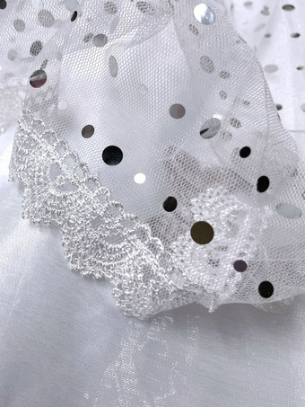 子供用プリンセスコスチューム ホワイトセット 子供用ドレス