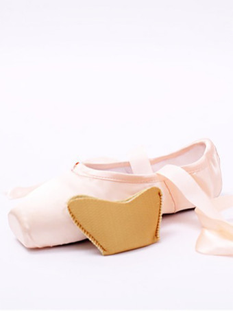 バレエダンスシューズ ピンク スクエアトゥ ダンスシューズ