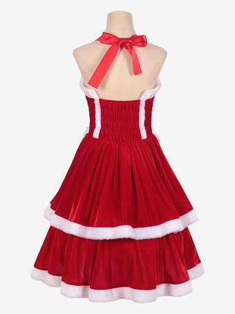 2ピースサンタコスチューム魅力的なクリスマスセット