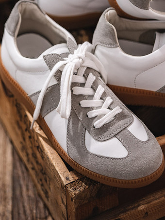 男性用スニーカー 快適なキャンバス ラウンドトゥ バスケット スポーツシューズ