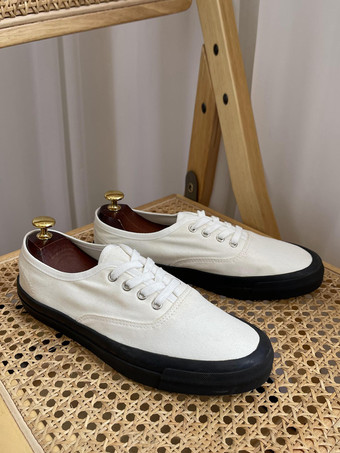 Men's Sneakers Comfy Elastic Fabric Round Toe Color Block Basket Sport Shoes