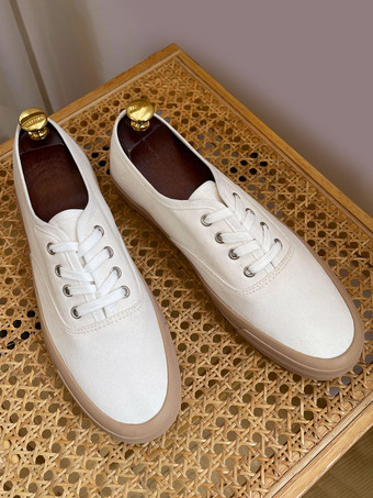 Men's Sneakers Comfy Elastic Fabric Round Toe Color Block Basket Sport Shoes