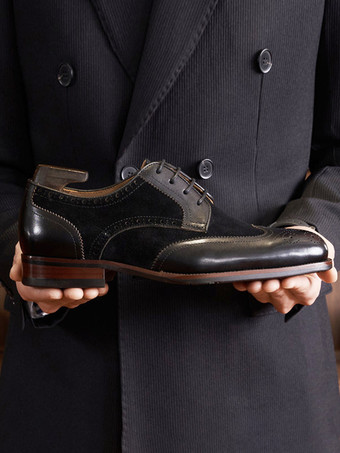 メンズドレスシューズ ファッション ラウンドトゥ 牛革 スエードレザー ダービー プロム ブローグ ウェディング フォーマルシューズ