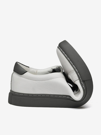 メンズ スニーカー ファッション レザー ラウンドトゥ バスケット スポーツシューズ