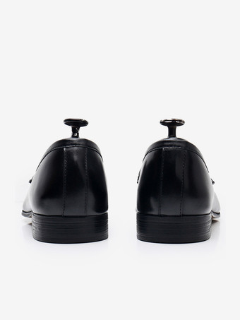 メンズ ペニーローファー レザーアートワーク スリッポン プロム フォーマル ウェディングシューズ