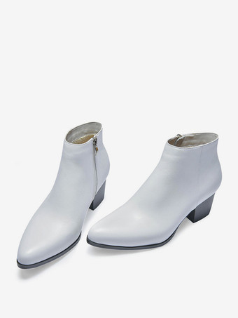 メンズ チェルシーブーツ 牛革 シック ブラック アンクル ショートブーツ