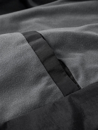 メンズ フード付き ジッパー カジュアル 防水 防風 アウトドア ジャケット