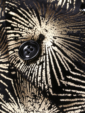 メンズ カジュアル ダブルブレスト ベスト スタンピングプリント ノースリーブ ジャケット