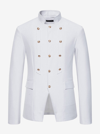 White Men’s Blazers Jackets Casual Suits Men Formal Comfortable Black Vintage Jackets