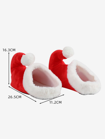 メンズ クリスマス 赤い靴 ホリデー コスチューム