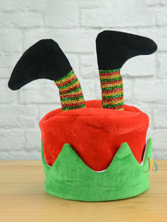 レッド メンズ クリスマス レッド ホリデー コスチューム 帽子