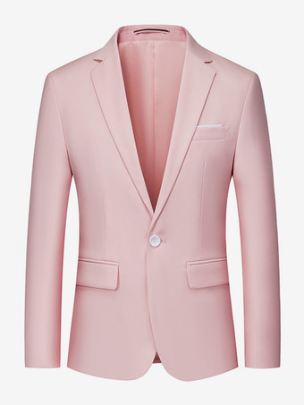 ピンクブレザー ジャケット メンズ カジュアルスーツ フォーマル シアンブルー ダークグリーン 高品質 メンズ カジュアルスーツ