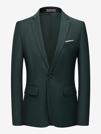 ダークグリーンブレザー ジャケット メンズ カジュアルスーツ フォーマル シアンブルー ダークグリーン 高品質 メンズ カジュアルスーツ