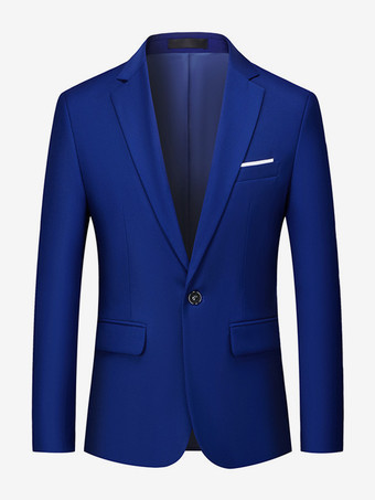 ロイヤルブルーブレザー ジャケット メンズ カジュアルスーツ フォーマル シアンブルー ダークグリーン 高品質 メンズ カジュアルスーツ