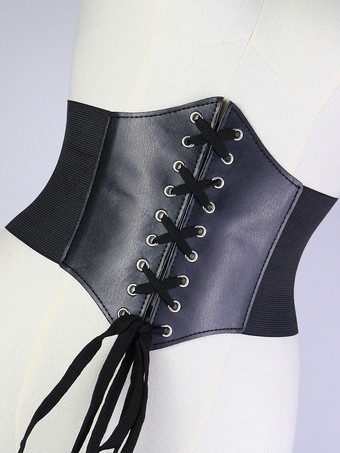 ウエストバンド ブラック スチームパンク コスチューム アクセサリー ヴィンテージ 衣類