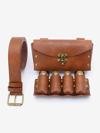 ブラウンブラウン スチームパンク コスチューム メンズ アクセサリー グロメット