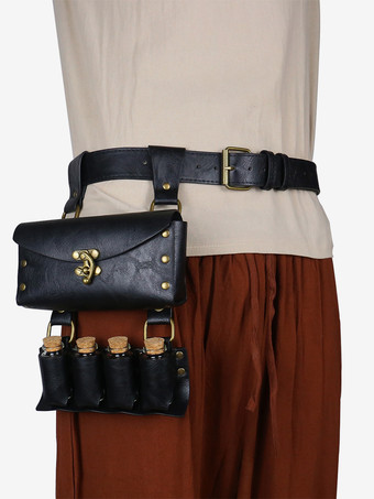 ブラウン スチームパンク コスチューム メンズ アクセサリー グロメット