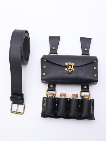 ブラウン スチームパンク コスチューム メンズ アクセサリー グロメット