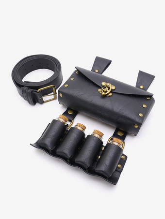 ブラウン スチームパンク コスチューム メンズ アクセサリー グロメット