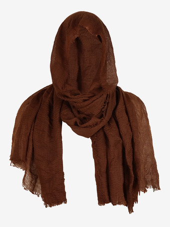 ブラウンフード付きケープ ブラウン ヴィンテージトップ 男性用レトロコスチューム