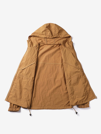 Leichte Outdoor-Kapuzenjacke für Herren