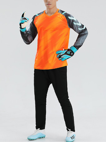 Uniforme de portero de fútbol para hombre traje deportivo para adultos camiseta transpirable uniforme de entrenamiento