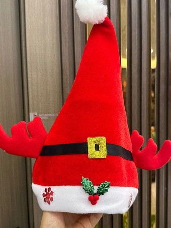 ブラック ぬいぐるみクリスマス帽子 サンタクロース 雪だるま帽子 ホリデーギフト クリスマスオーナメント