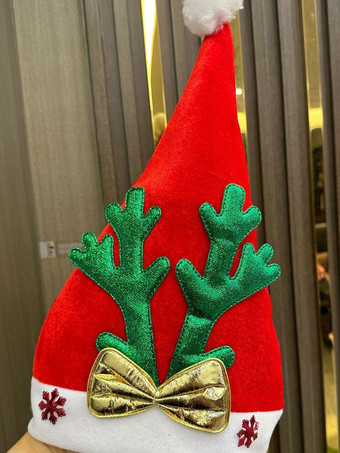 グリーン ぬいぐるみクリスマス帽子 サンタクロース 雪だるま帽子 ホリデーギフト クリスマスオーナメント