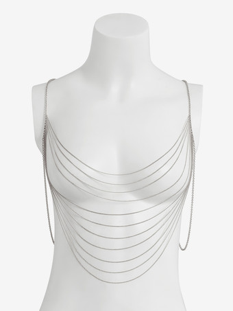 チェストチェーン バレンタイン レディースジュエリー