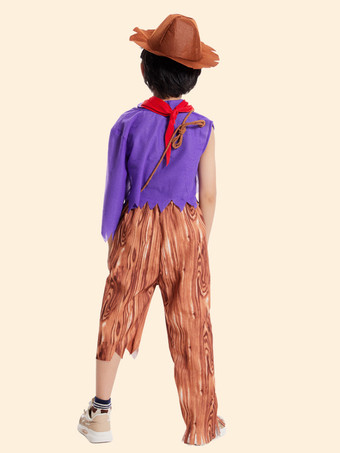 子供用コスチューム パープル クラバットパンツセット