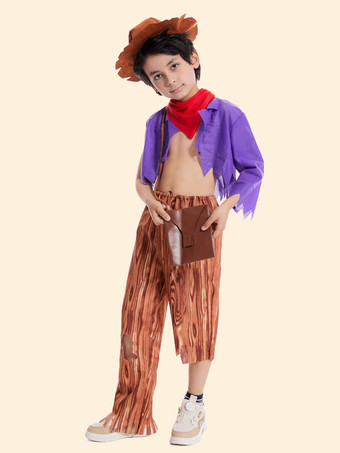 子供用コスチューム パープル クラバットパンツセット