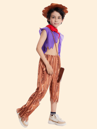 子供用コスチューム パープル クラバットパンツセット