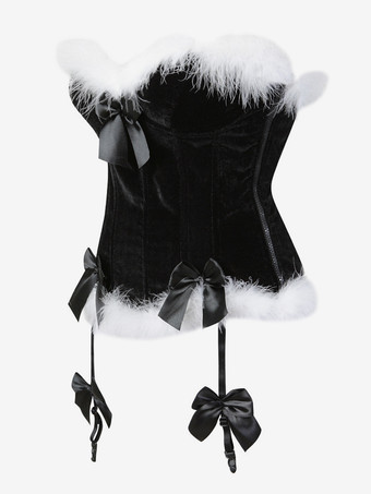 コルセット レディース クリスマス シェイピング レッド クリスマス ホリデー コスチューム