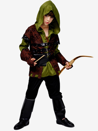 ブラウンハンターコスチューム 子供用 ブラウンセット 子供用シャツ パンツ